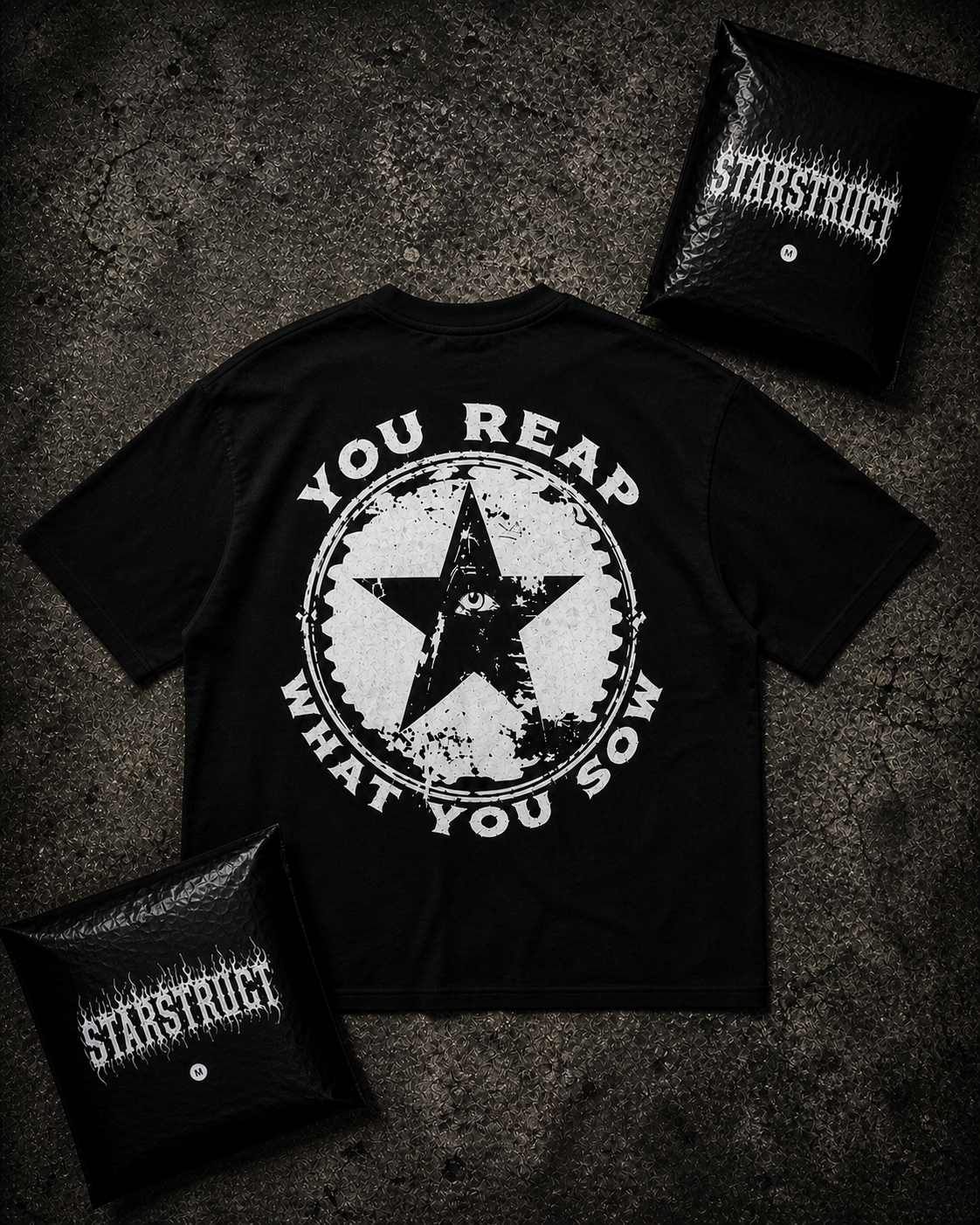 “Starstruct ‘Reap What You Sow’ Tee”